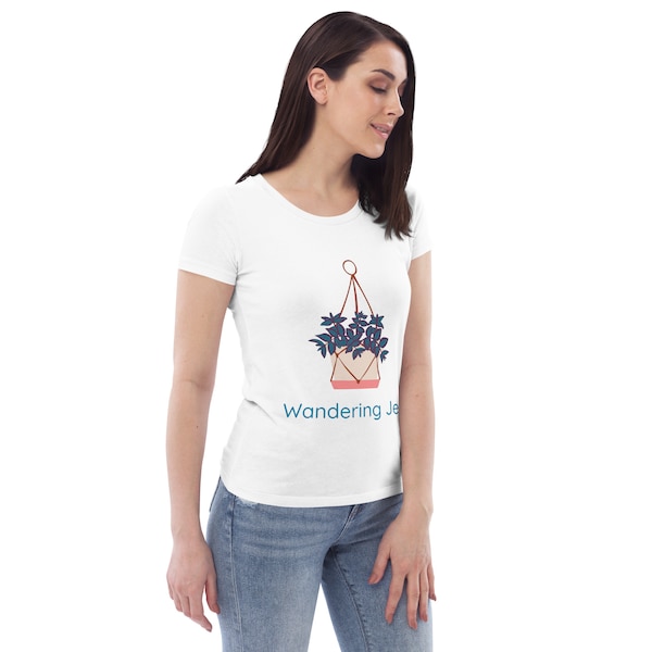 Wandering Jew Women's fitted eco tee