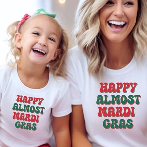 Mardi Gras Family Christmas Shirt: New Orleans Matching Tees