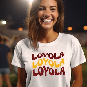Loyola University New Orleans T-Shirt, Loyola Student Tee, Loyola Chicago Shirt, Loyola Student Shirt, Loyola Gift, Loyola Sweatshirt