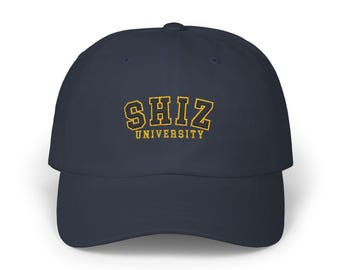 Embroidered Dad Cap Hat, The Wicked Movie Shiz University, Broadway Fan Gift, Theatre Lover, Musical Theater Cap, Dad Hat for Men, Vintage