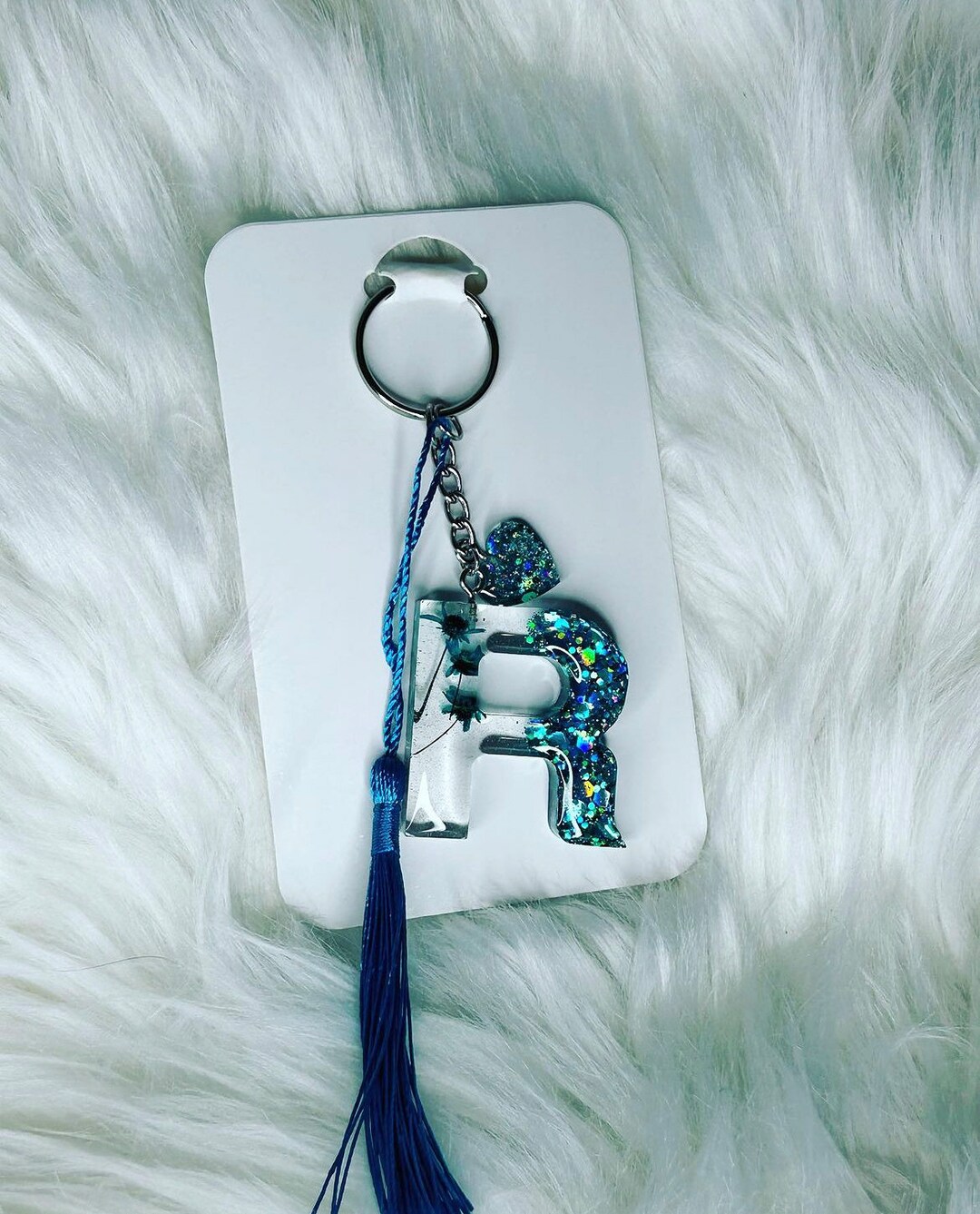 Custom Letter Keychains Etsy