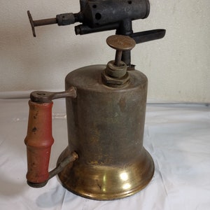 Vintage 1900s Turner brass blowtorch