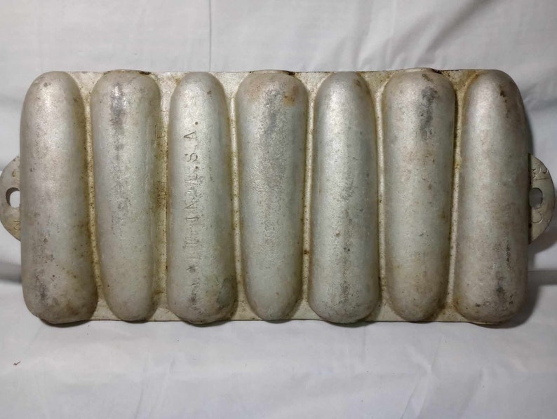 Vintage Aluminum Cornbread Pan Etsy