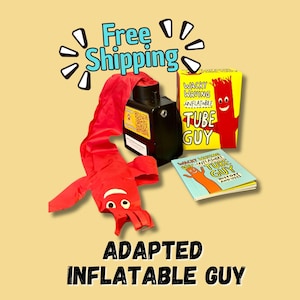 Tube gonflable adapté pour homme : amusant et livre de contes activé par interrupteur