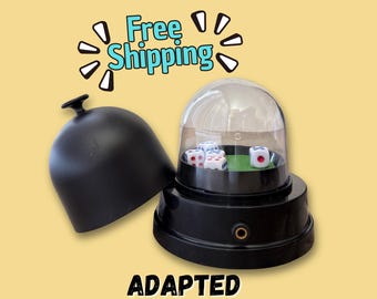 Switch Adapted Automatic Dice Roller | Accessible Adaptive Dice Cup