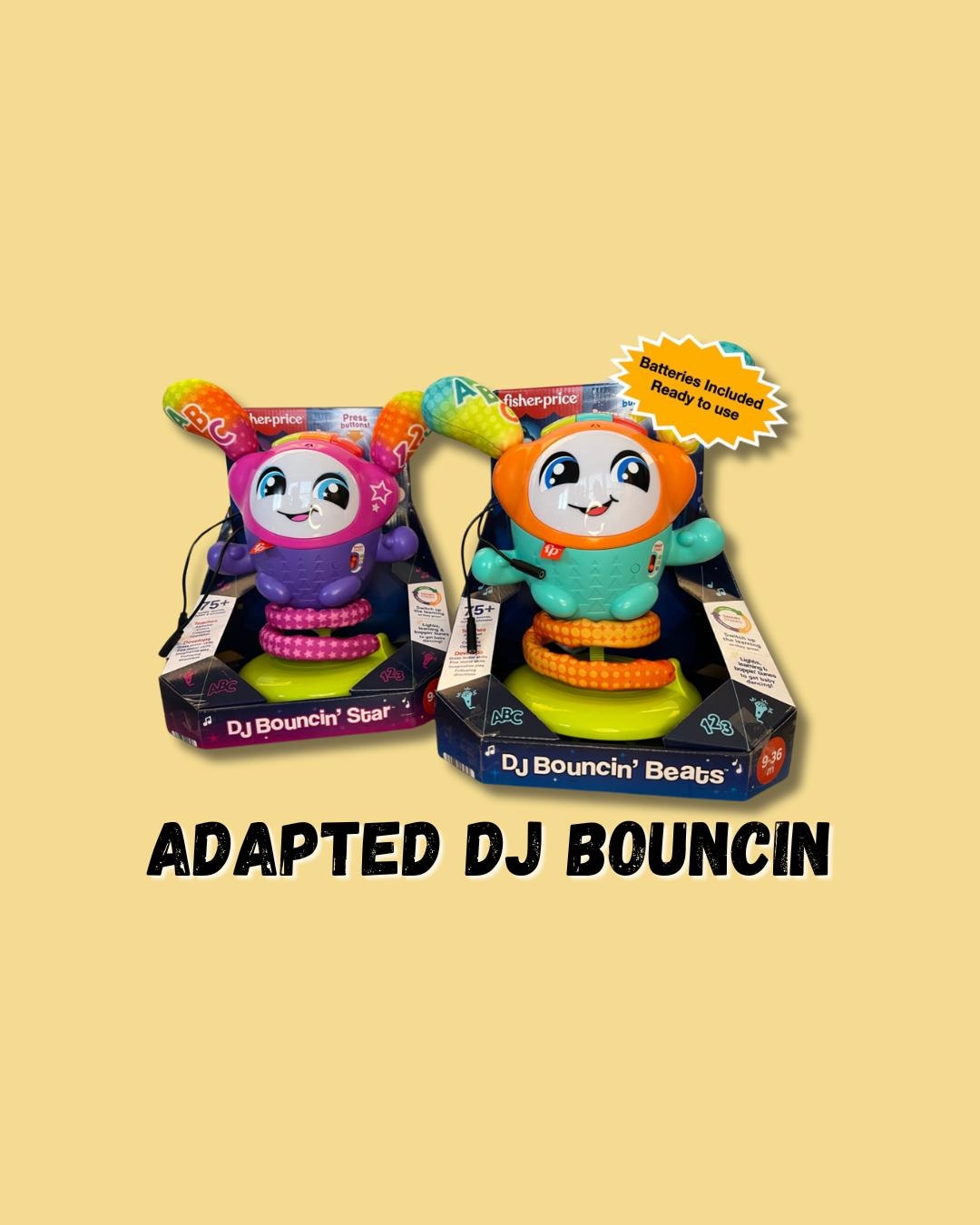 Adapted Switch Button Toy Dj Bouncing Beats and Star Special Needs