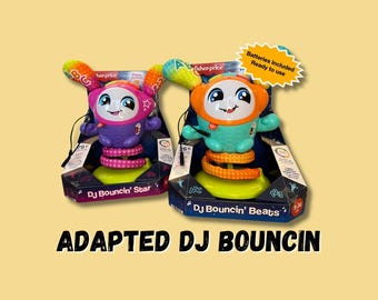 Adapted Switch Button Toy Dj Bouncing Beats and Star Special Needs