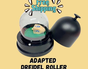 Switch Adapted Dreidel Spinner | Inclusive Hanukkah Game with Dice