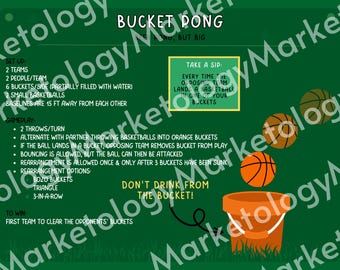 Bucket Pong - Spelinstruktioner