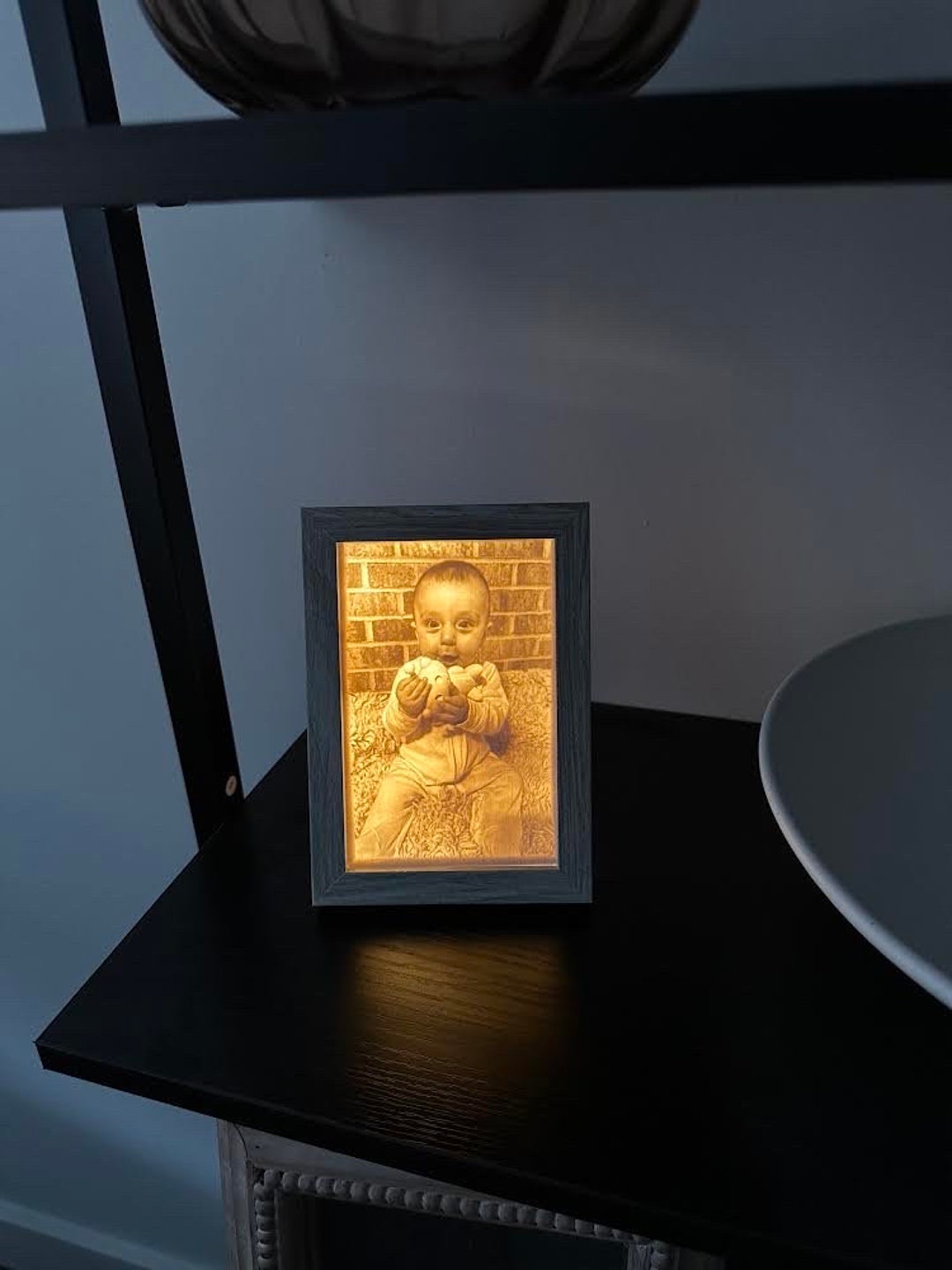 Customized Porcelain Lithophane Night Lights Etsy