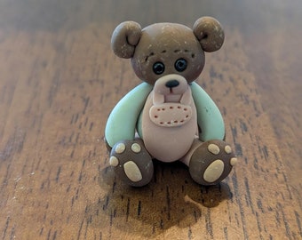 Little Blessings Teddy Bear Figurine