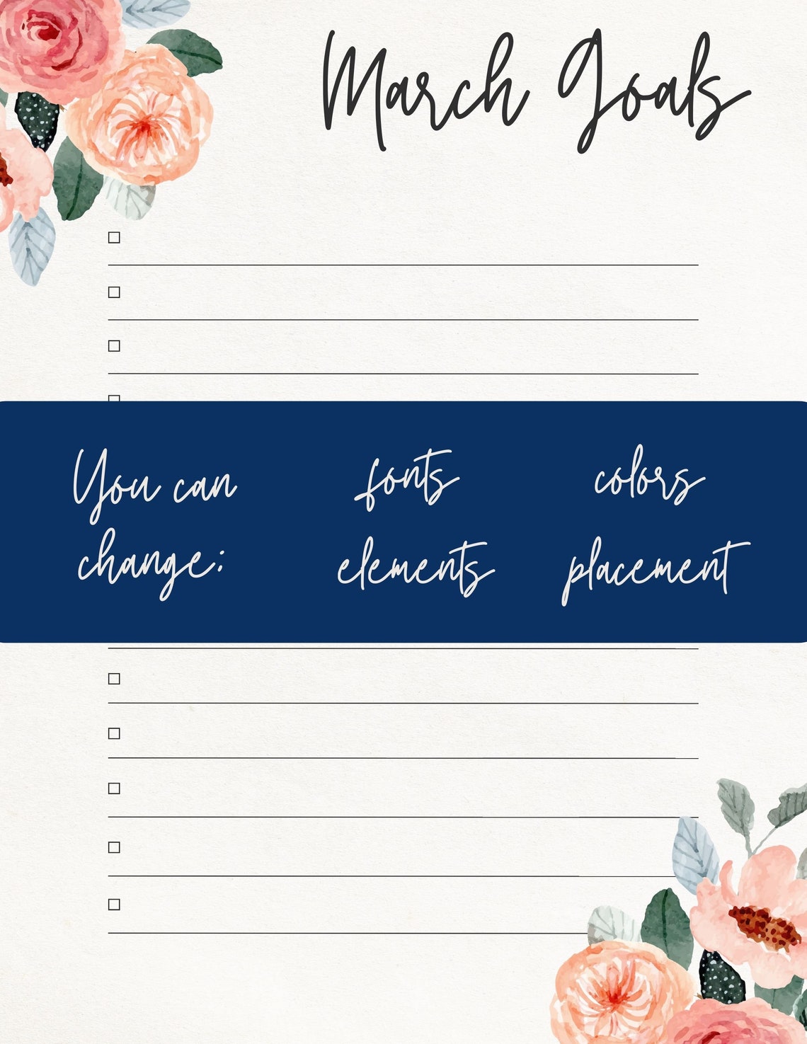 Printable to Do List Printable Checklist to Do List Printable to