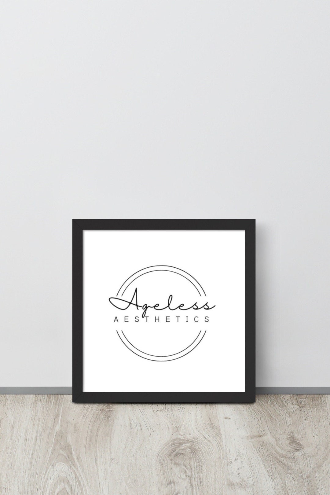 Custom Picture Frame With Logo for Business Black Framed Etsy