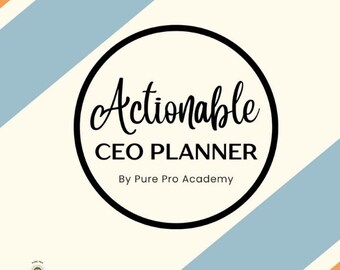 ACTIONNABLE CEO PLANNER
