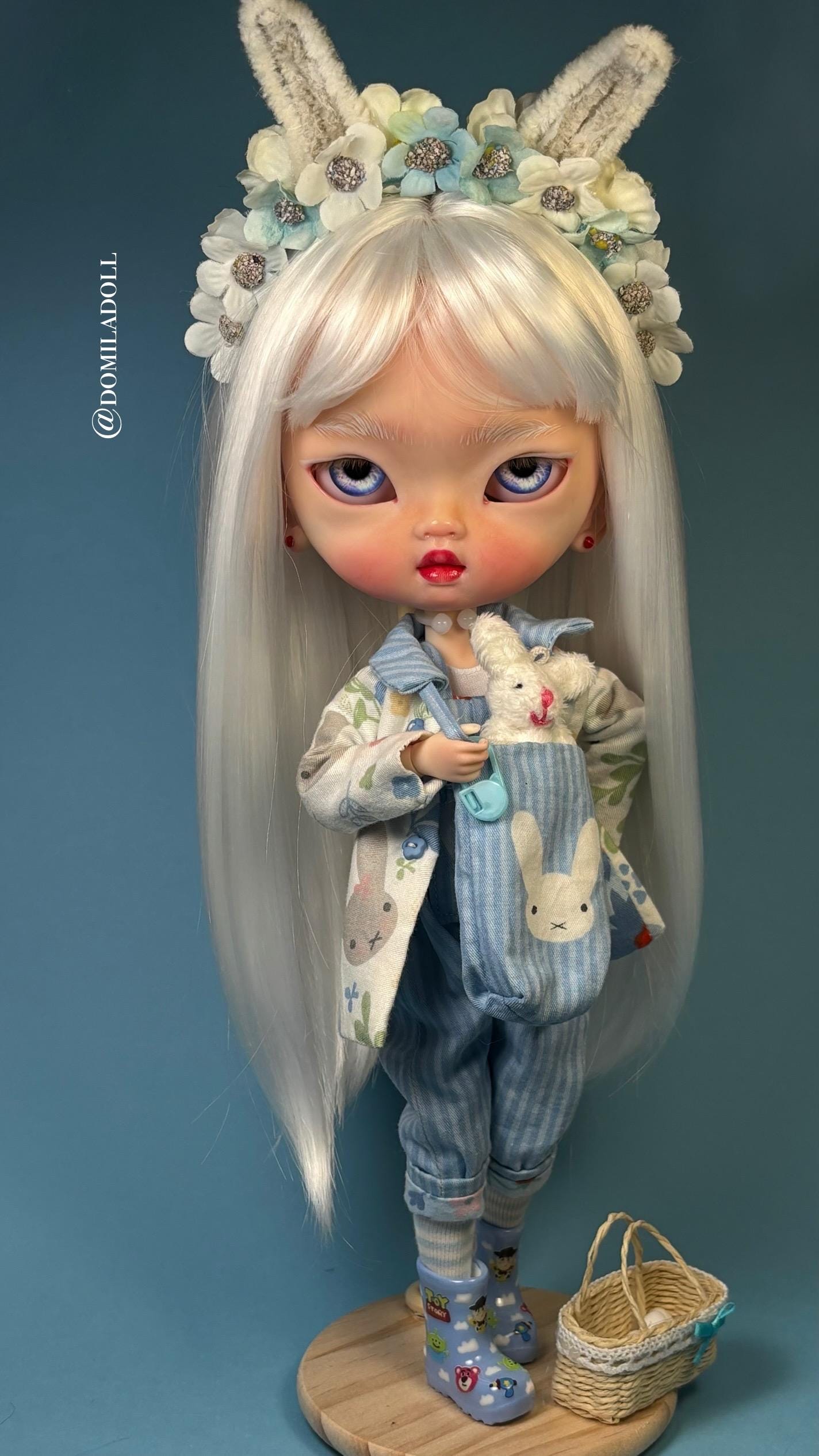 Poupée Blythe Customisée - Base TBL Sculptée à La Main - Pièce Unique