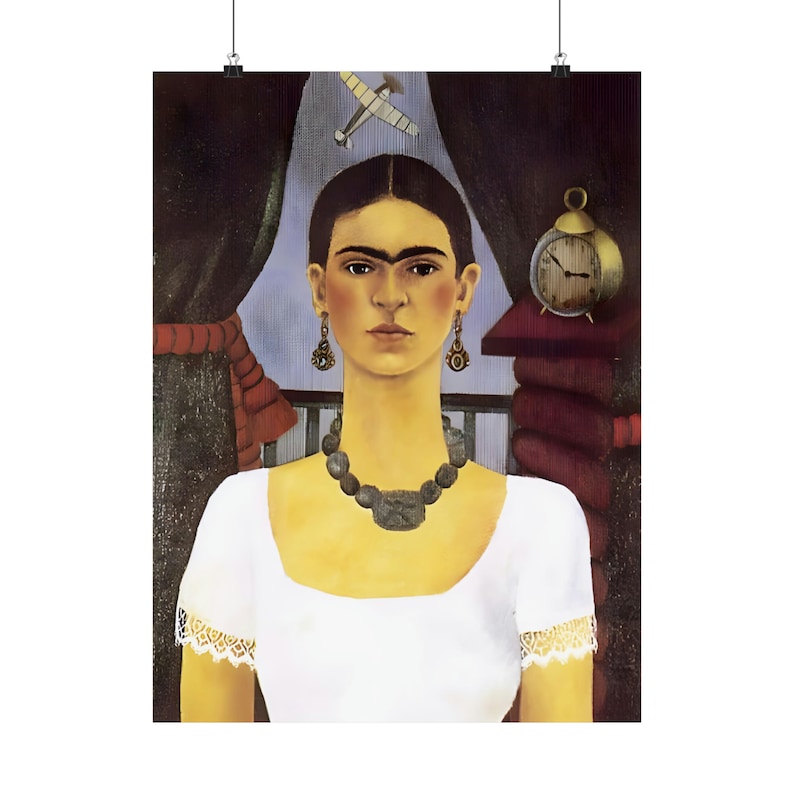Frida Kahlo Autorretrato-tiempo Vuela 1929 Gallery Wall - Etsy