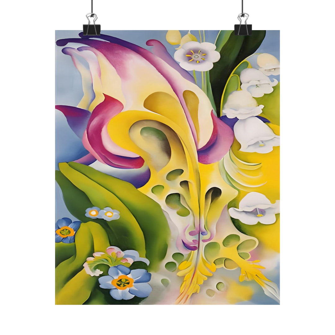 O Keeffe From the Old Garden No.2 1924 O'keeffe Etsy