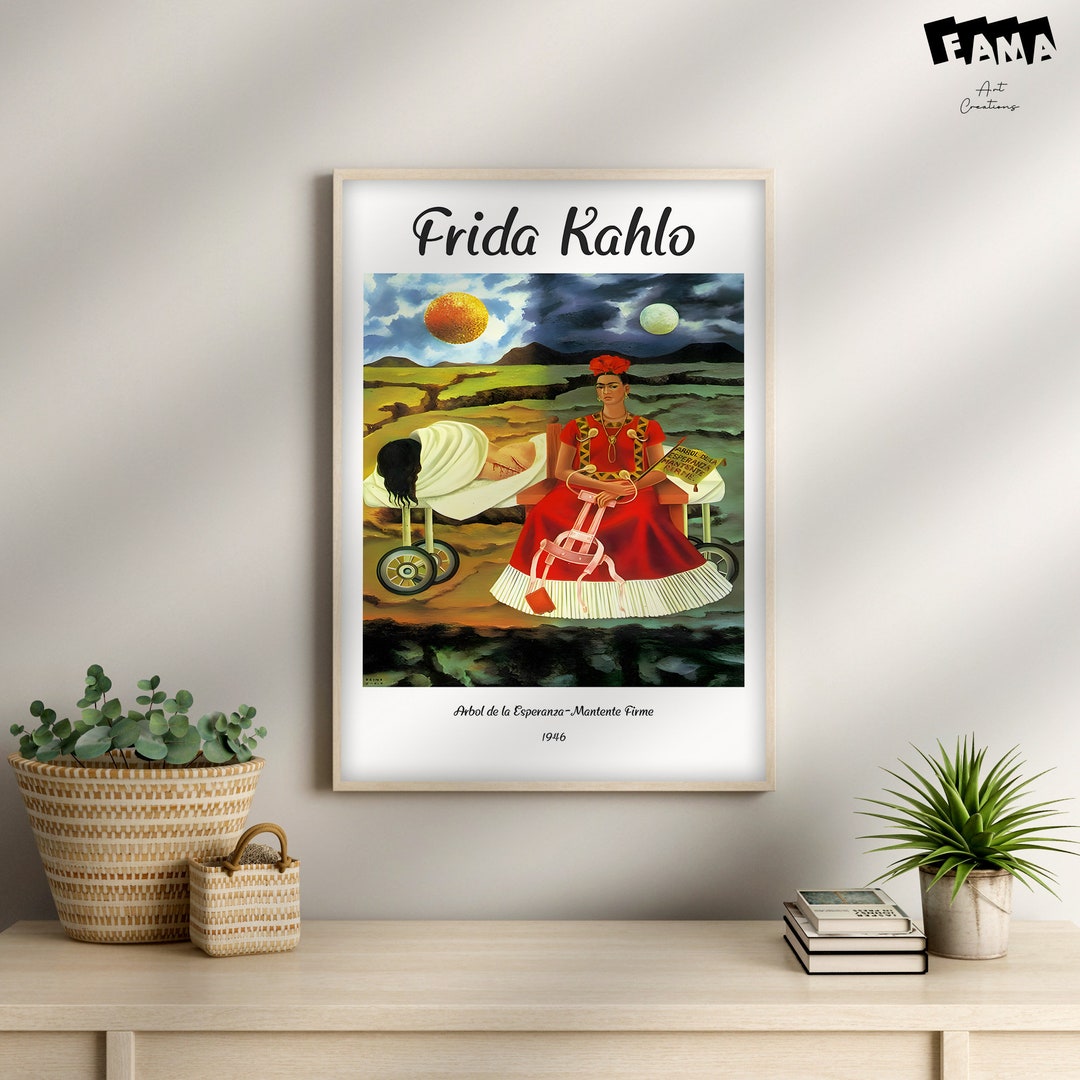 Frida Kahlo Arbol De La Esperanzamantente Firme 1946 Frida Etsy