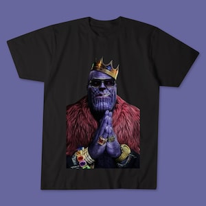 Thanos gangster shirt 2025