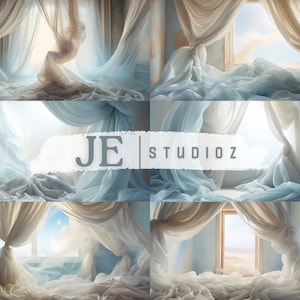 Flowing Silk Fabric Digital Backdrop Overlays, Elegant Maternity Digital Backdrop Overlays, Silk Fabric Digital Backdrops for Photoshop