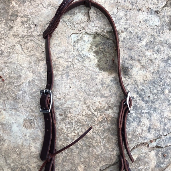 NEW! Aust Made Leather One Ear Bridle