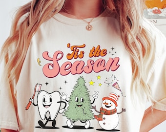 Christmas Dentistry Shirt, Dental Hygiene Gifts, Pediatric Dental Shirt, Dental Hygienist Gift for Dental Assistant, Dental Graduation Gifts