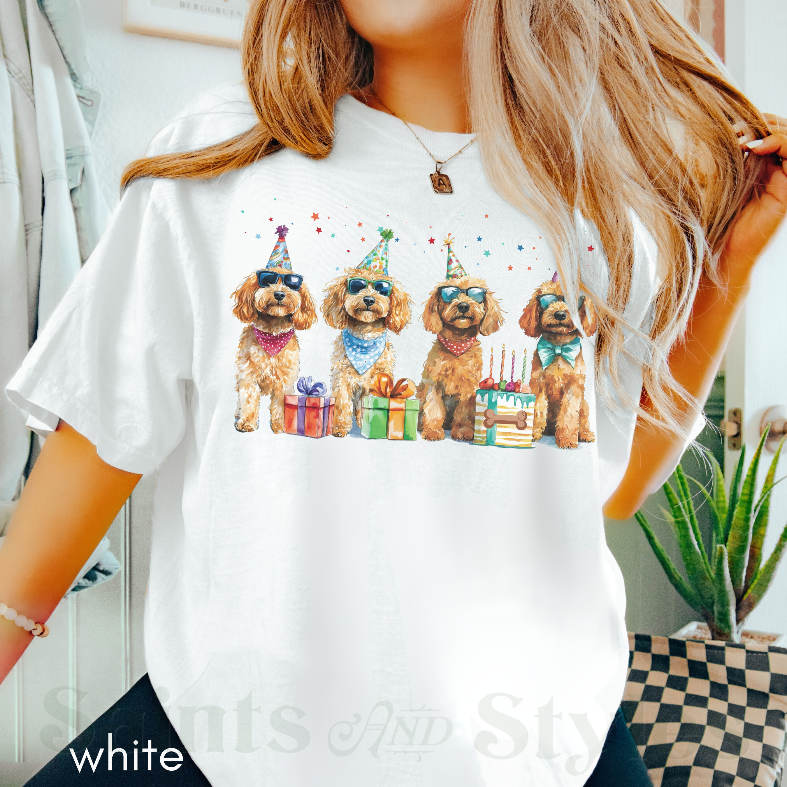 Goldendoodle Birthday T-shirt, Doodle Mom and Dad Sweatshirt, Golden ...