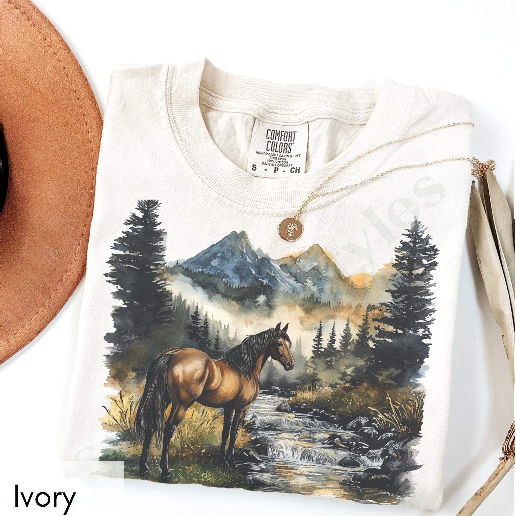 90s HORSE　ART　SWEAT 90s Horse Sweatshirt - Etsy