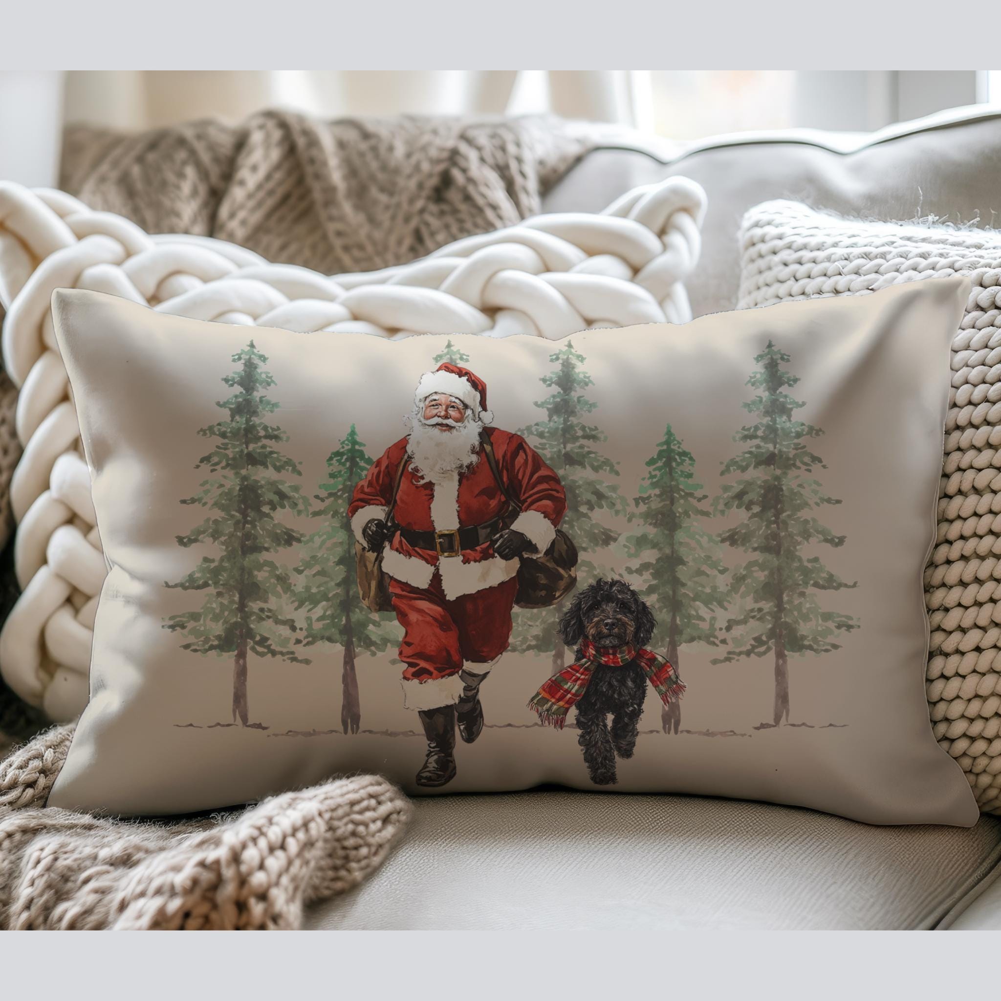 Faux Fur Goldendoodle Pillow Pottery Barn Labradoodle Plush