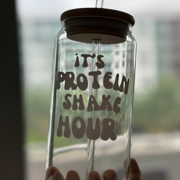 protein shake cup