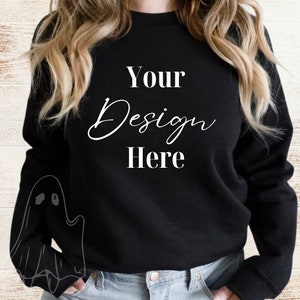 Gildan 18000 Mockup Bundle, G18000 Crewneck Rustic Collection, Halloween Shop Bundle, Popular Unisex Sweatshirt Mockups, Gildan 18000 Mockup