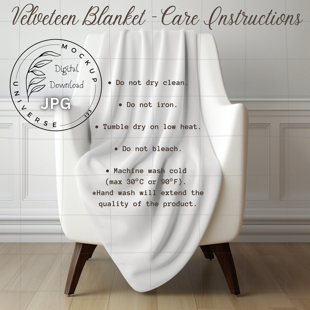 Velveteen Blanket Care Instructions Baby Blanket Care Instructions Kids