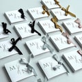 Personalized Wedding Chocolate Favors with Plexiglass, Luxury Wedding Guest Gifts, Custom Chocolate Card, Engagement Chocolate, Unique Favor product logo