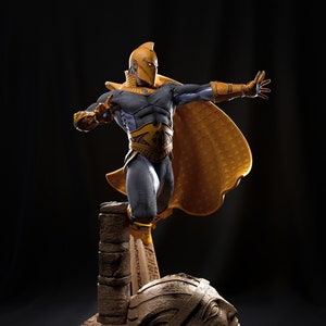 Movie and Game 3D Model File / Superhero 3D Model File / 3D STL File / Superhero STL File / Dr Fate Fanart 3D Model STL File
