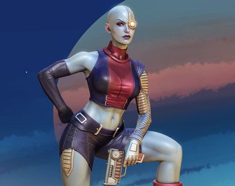Movie and Game 3D Model File / Superhero 3D Model File / 3D STL File / Superhero STL File / Nebula 3D Model STL File