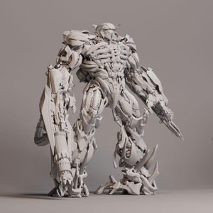 Film und Spiel 3D-Modelldatei / Superheld 3D-Modelldatei / 3D-STL-Datei / Superhelden-STL-Datei / Shockvawe 3D-Modell STL-Datei