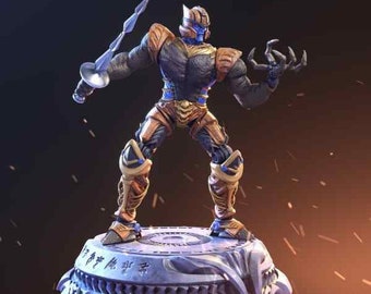 Movie and Game 3D Model File / Superhero 3D Model File / 3D STL File / Superhero STL File / Dinobot 3D Model STL File