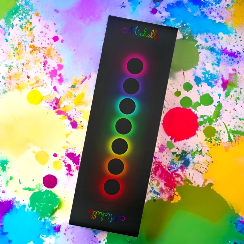 Chakra and Eclipse Customized Yoga Mat - Perfect Wellness Gift for Her and Him
