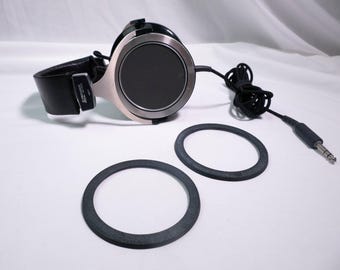 3D Printed Replacement Rings for Pioneer SE-700 Vintage Headphones 1974