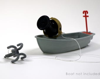 3D Printed Replacement Grappling Hook for Fisher Price Great Adventures Boat