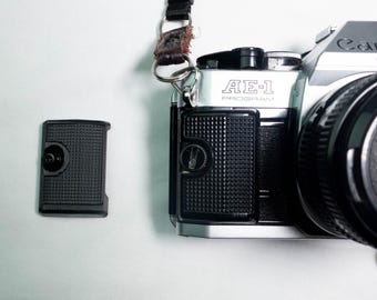 3D Printed Replacement Finger Grip Front Battery Cover For A-1 and AE-1 Program