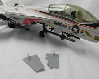 3D Printed Replacement Top Jet Engine Cover Panels for 1983 GI Joe Skystriker