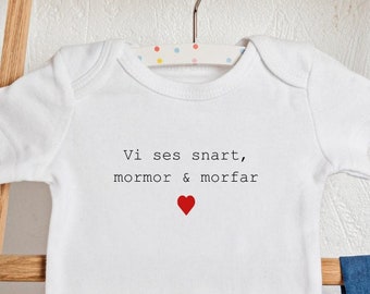 Baby Body Reveal 2024 - mormor & morfar