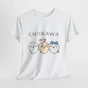 Chiikawa T-Shirt  Hachiware shirt chiikawa shirt chiikawa tee usagi shirt usagi t-shirt usagi tee taba