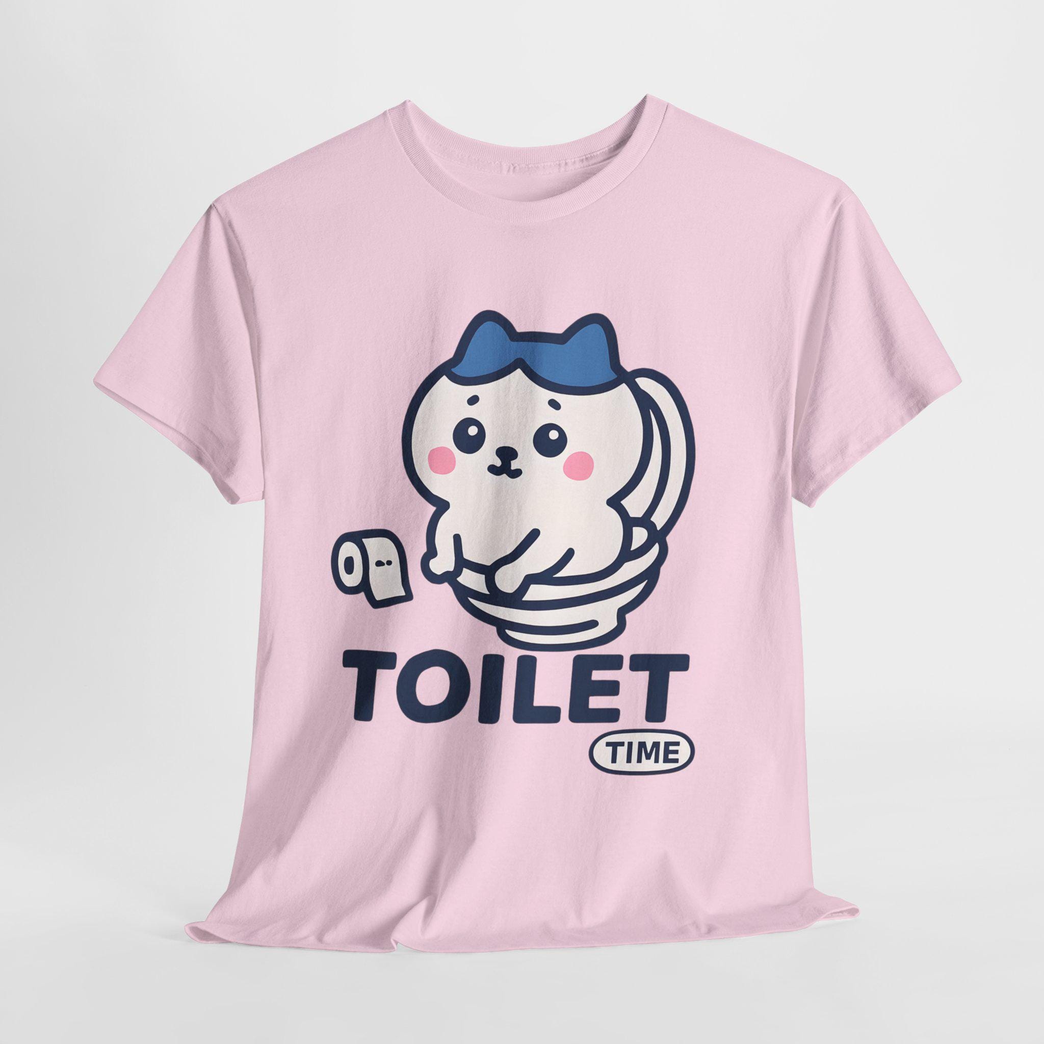 Chiikawa Hachiware Toilet Time T-shirt Chiikawa Toilet Shirt Radko