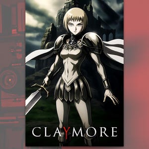 Claymore Poster - Etsy