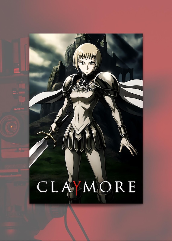 CLAYMORE 描き下ろしポスター Claymore Poster Claymore Digital Download Claymore Png Claymore