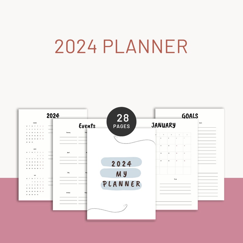 Digitaler Planer 2025 Kalender 2025 iPad Tablet Goodnotes Etsy