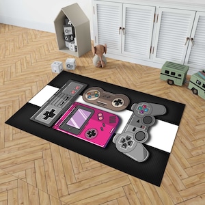 Acheter Gamer Gaming Xbox tapis créatifs tapis pour salon chambre décoratif  enfant jeu tapis de sol antidérapant enfant zone de jeu tapis cadeau