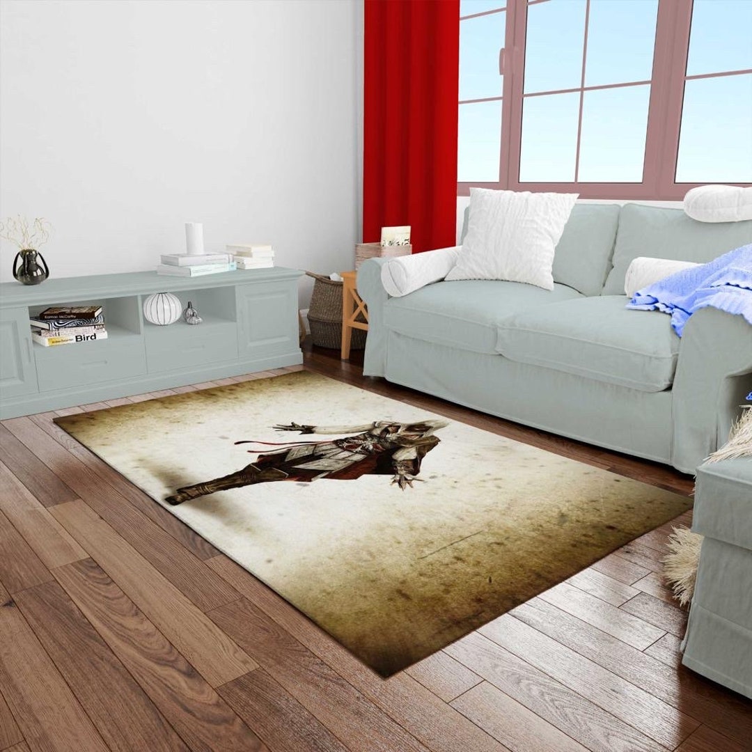 Hero Rug Man Cave Rug Warrios Rugs Popular Rug Bridesmaid Etsy